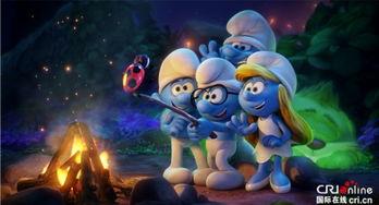 蓝精灵神秘村背景